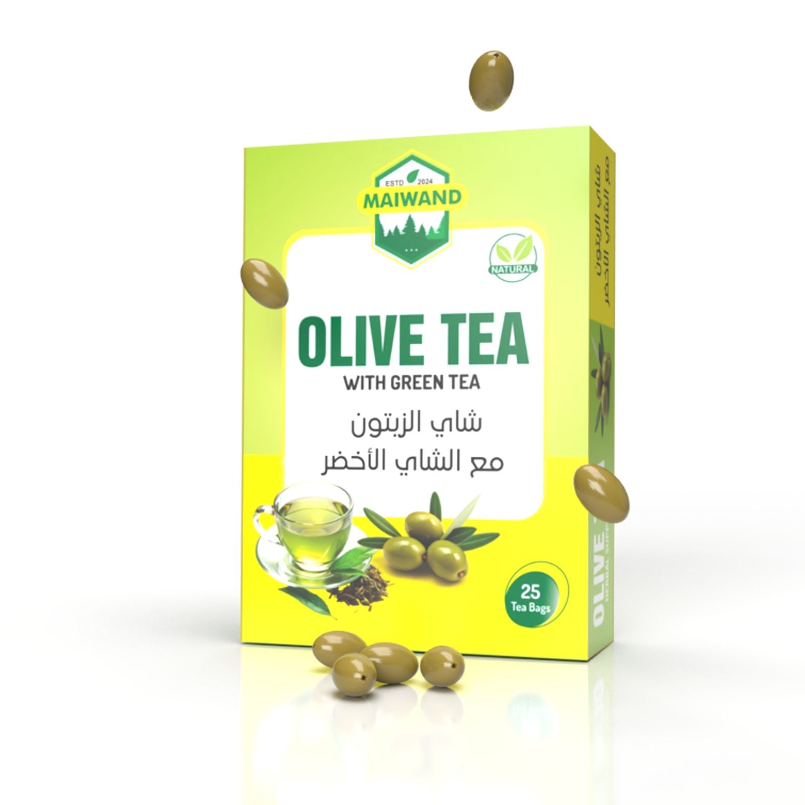 Pure Olive With Green Tea