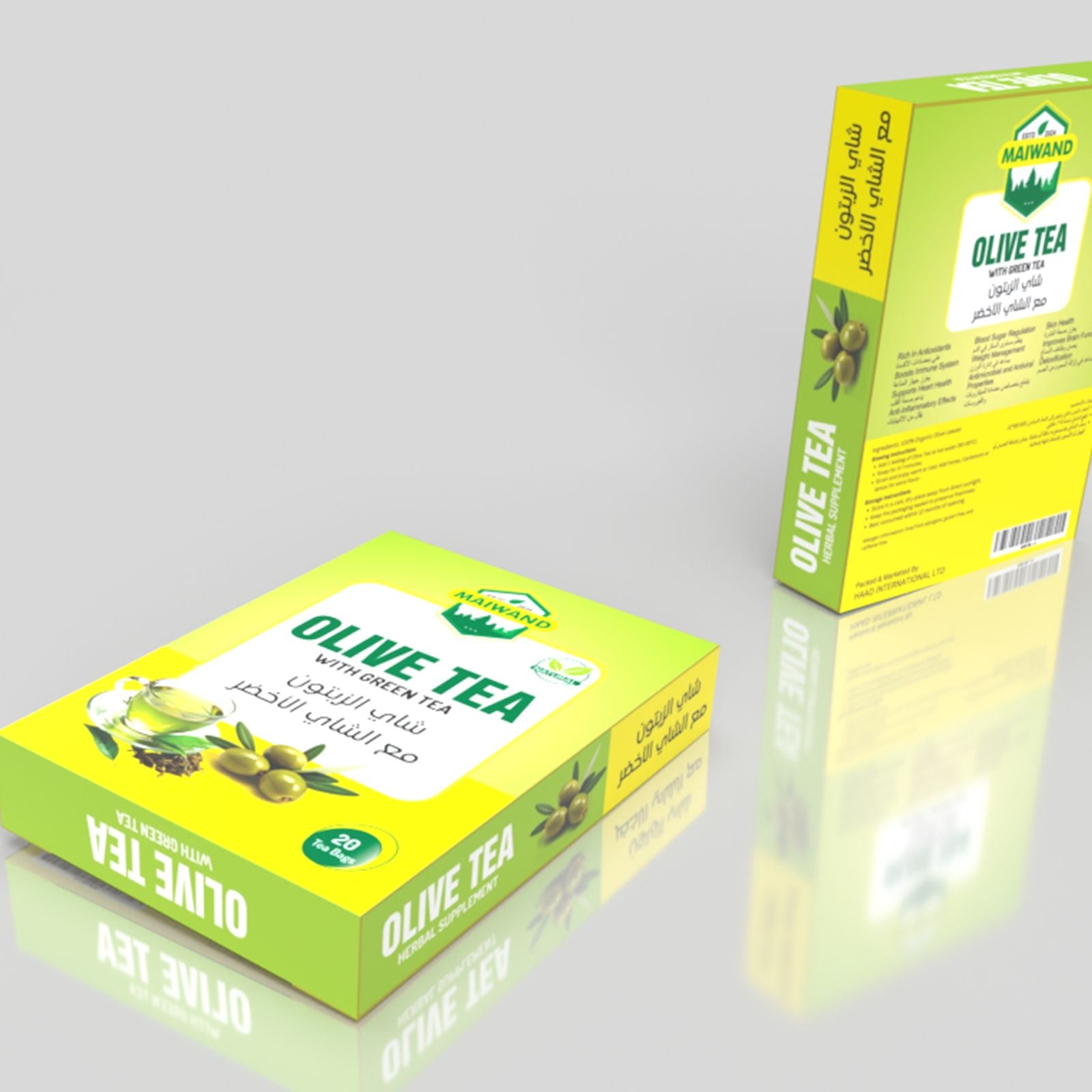 Pure Olive With Green Tea