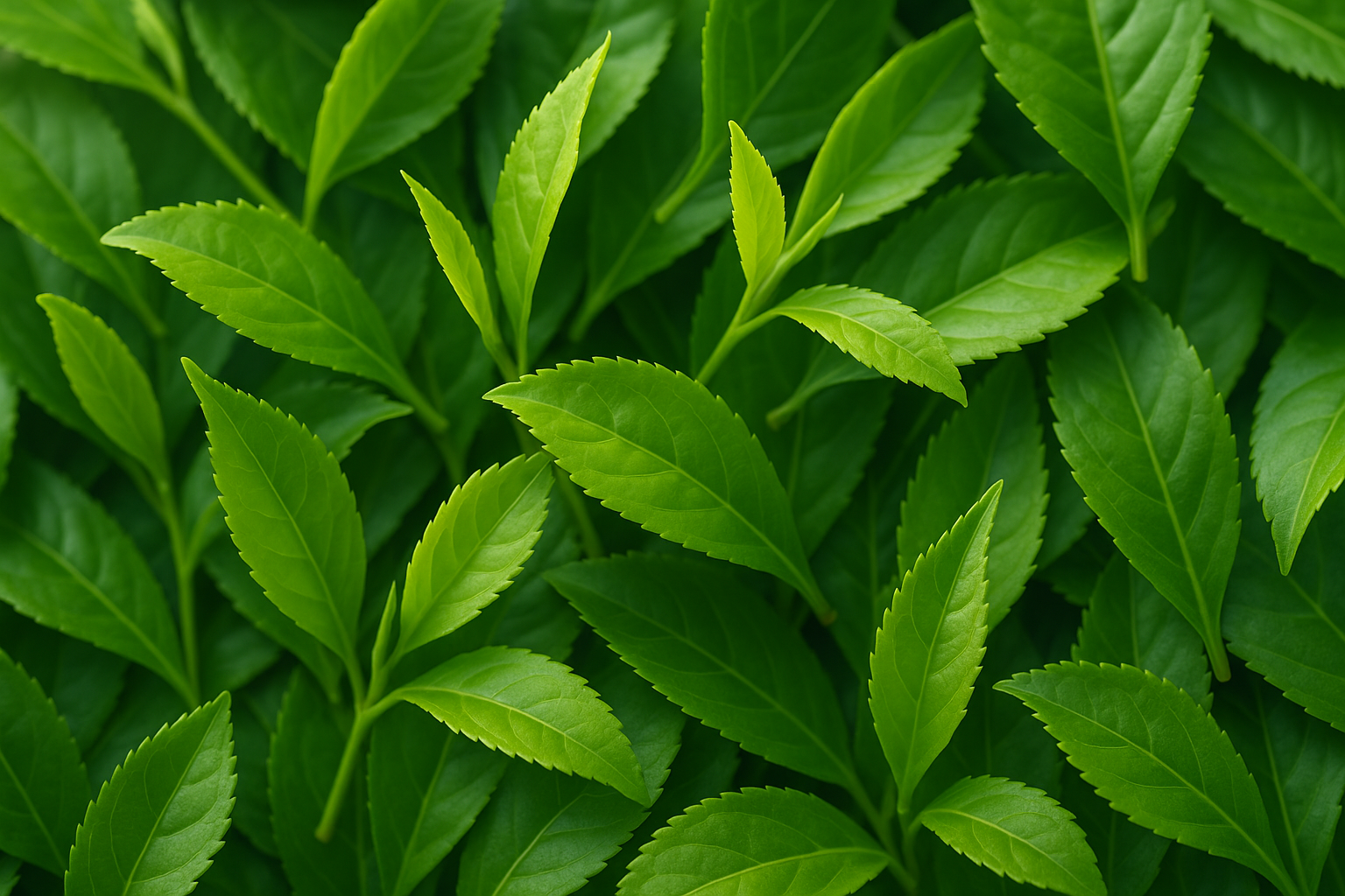 Green Tea Leaves